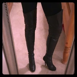 Thigh-high boots!  Size 8-8.5